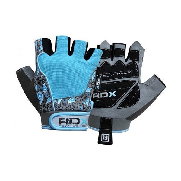 

Перчатки Перчатки для фитнеса женские RDX Blue L Голубой (07260001)