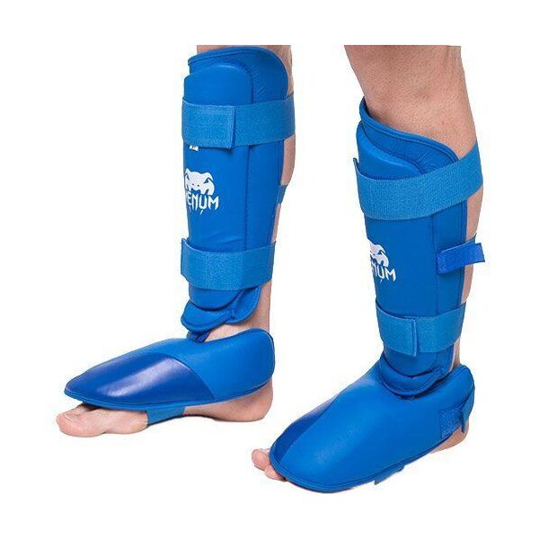 

Оборудование, экипировка для бокса и единоборств Защита голени с футами Venum MA-5857 S Синий (37429204)