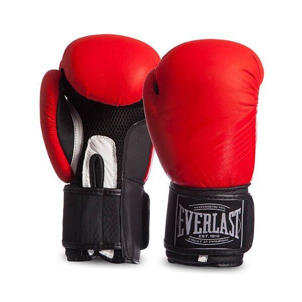 

Оборудование, экипировка для бокса и единоборств Перчатки боксерские Everlast MA-0704 10oz Красно-черный (37429430)