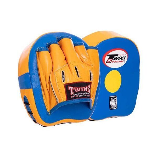 

Оборудование, экипировка для бокса и единоборств Лапа изогнутая Twins VL-2054 Сине-желтый (37429403)