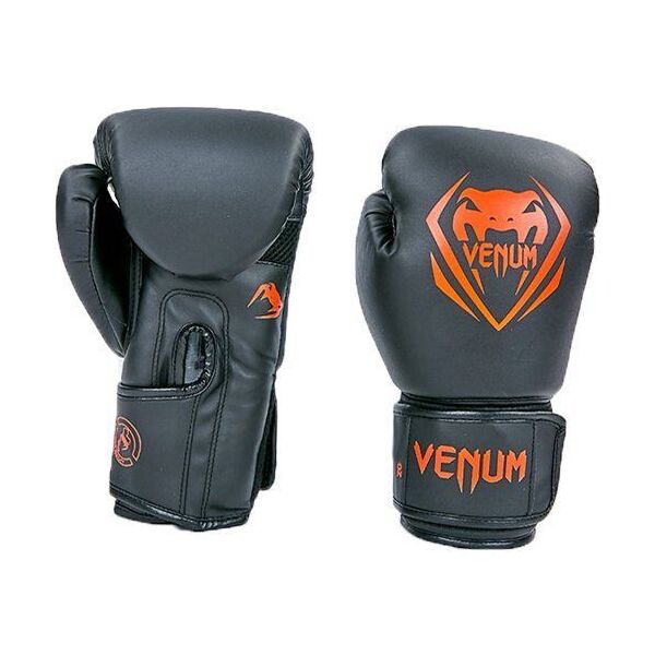 

Перчатки боксерские Venum BO-8351 10oz Черно-красный (37429159)