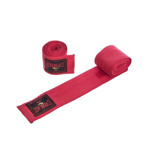 

Бинты боксерские Everlast BO-2315 3м Красный (37429515)