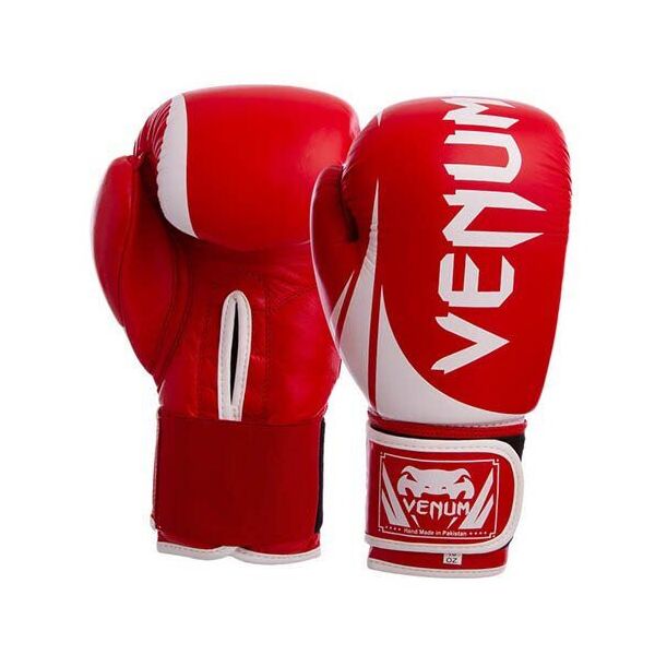 

Оборудование, экипировка для бокса и единоборств Перчатки боксерские Venum Challenger BO-5245 12oz Красно-белый (37429388)