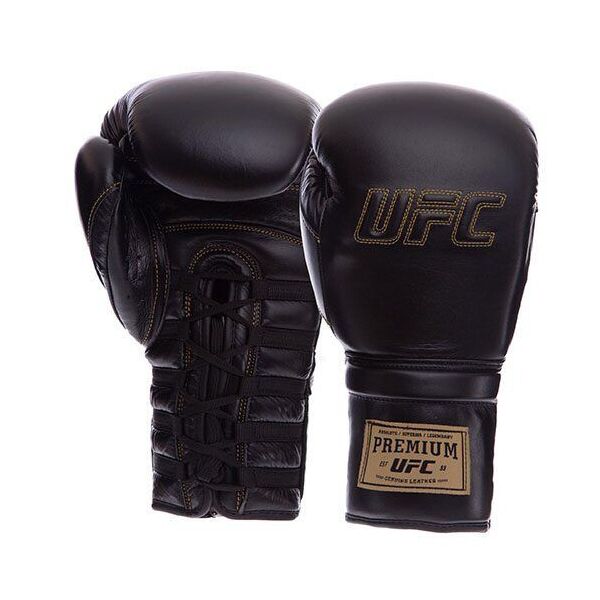 

Перчатки боксерские PRO Prem Lace Up UHK-75044 12oz Черный (37512012)