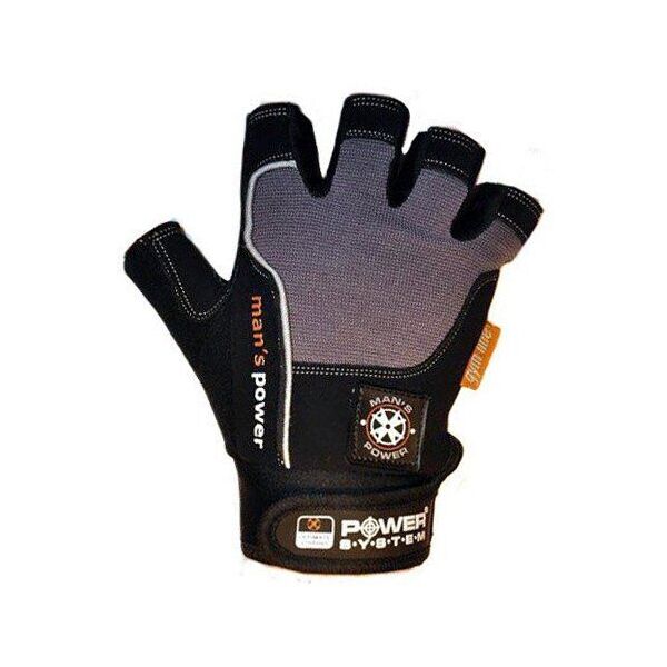

Перчатки PS-2580 Mans power L Черно-серый (07227010)