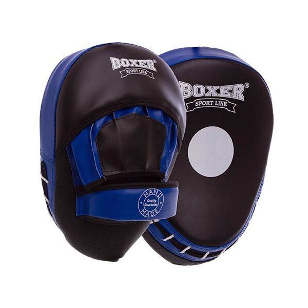 

Оборудование, экипировка для бокса и единоборств Лапа изогнутая Элит Boxer 2013 Черно-синий (37429341)