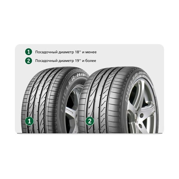 

Летняя шина BRIDGESTONE Dueler H/P Sport 245/50R19 105H