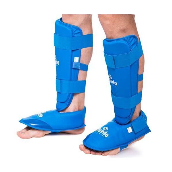 Оборудование, экипировка для бокса и единоборств Защита голени с футами Dado BO-5074 L Синий (37429186)