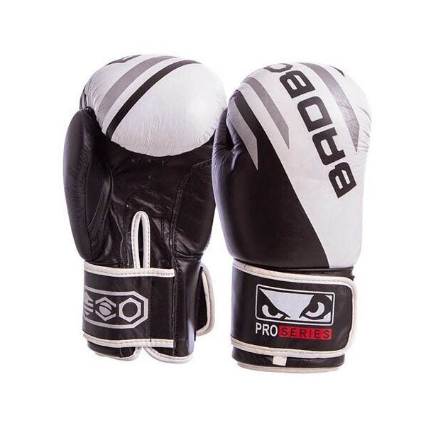 

Оборудование, экипировка для бокса и единоборств Перчатки боксерские Bad Boy MA-6739 12oz Бело-черный (37429426)