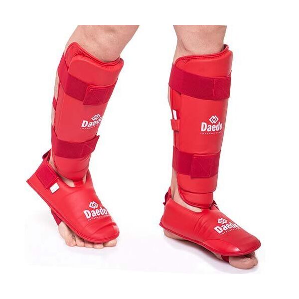 

Оборудование, экипировка для бокса и единоборств Защита голени с футами Dado BO-5074 S Красный (37429186)
