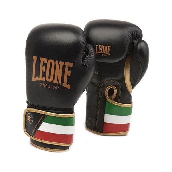 

Боксерские перчатки Leone Italy 12oz Черный (37333007)