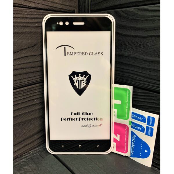 

Защитное стекло для Xiaomi Mi A1 FullGlue чёрное