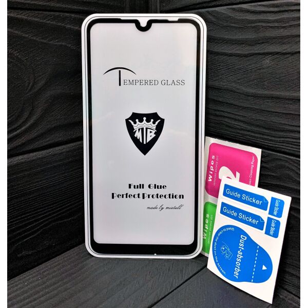 

Защитное стекло для Xiaomi Redmi 7 FullGlue чёрное