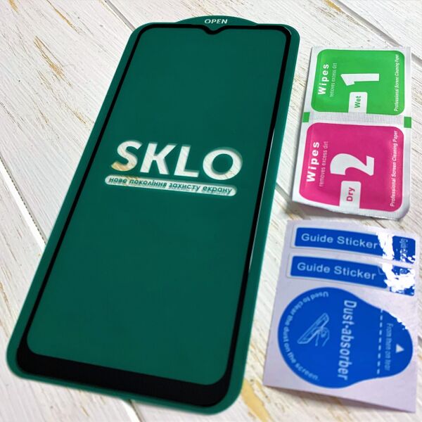 

Защитное стекло для Samsung Galaxy M02s M025 SKLO чёрное