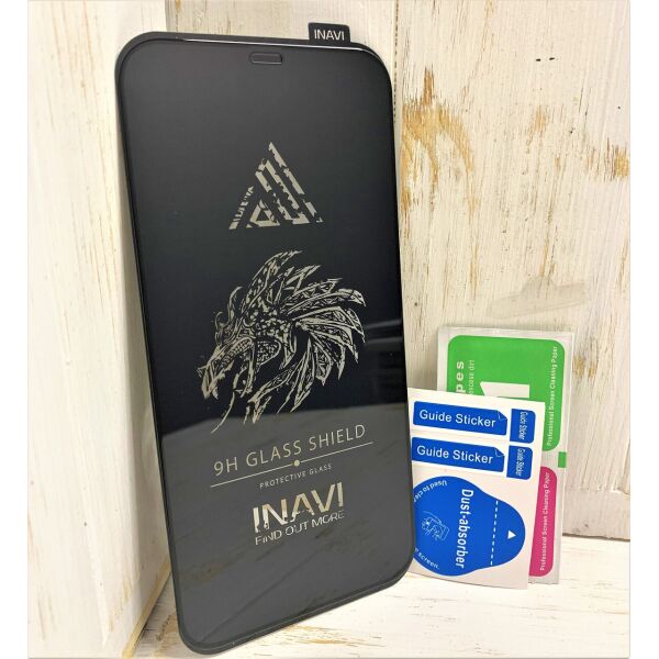 

Защитное стекло для iPhone 12 Pro Max Inavi чёрное