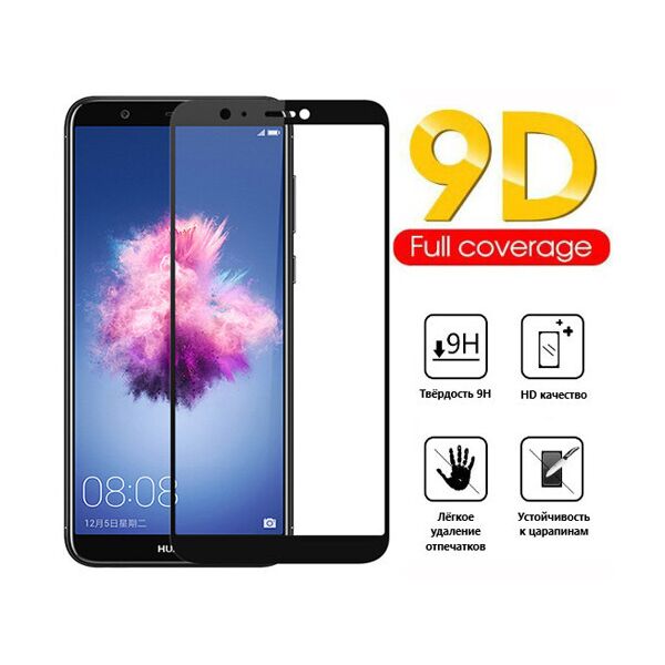 

Защитное стекло для Huawei P Smart 9D чёрное