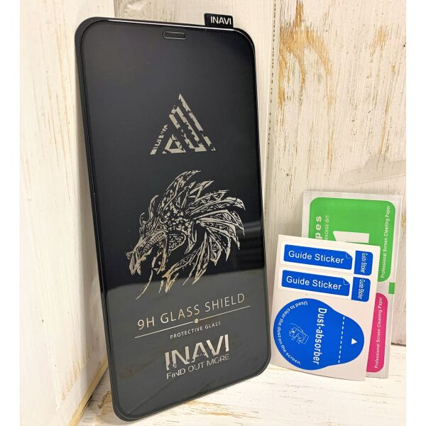 

Защитное стекло для iPhone 12 Pro Inavi чёрное
