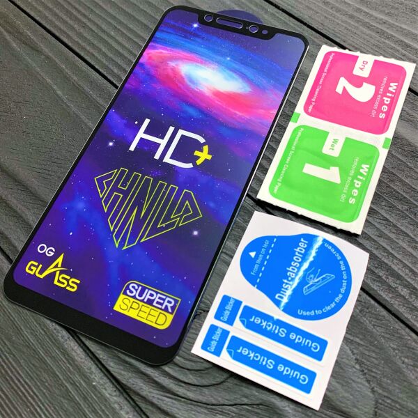 

Защитное стекло для Xiaomi Mi 8 Pro FullGlue чёрное