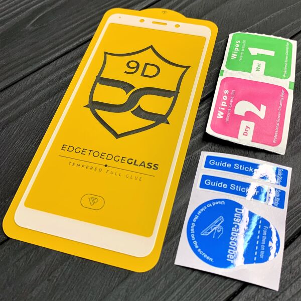 

Защитное стекло для Xiaomi Redmi 6A 9D белое