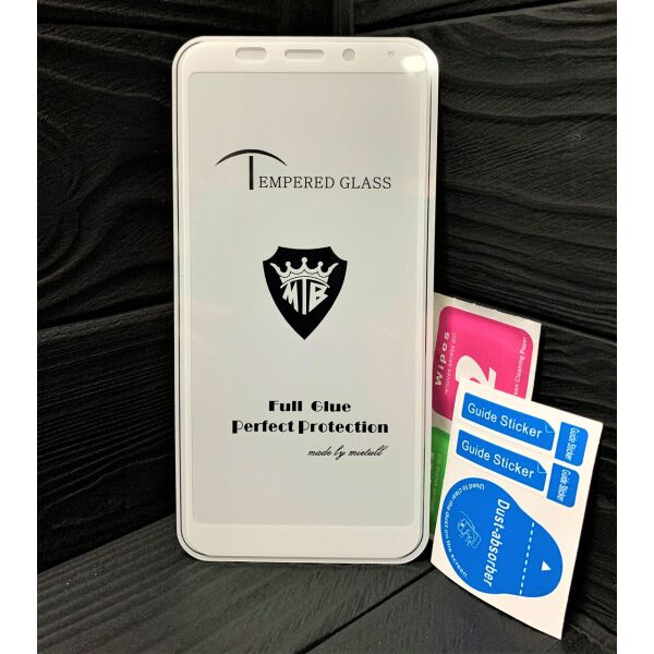 

Защитное стекло для Xiaomi Redmi 5 Plus FullGlue белое