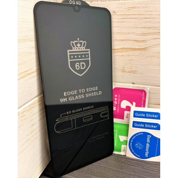 

Защитное стекло для Samsung Galaxy A50 A505 6D чёрное