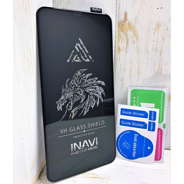 

Защитное стекло для iPhone XS Max Inavi чёрное