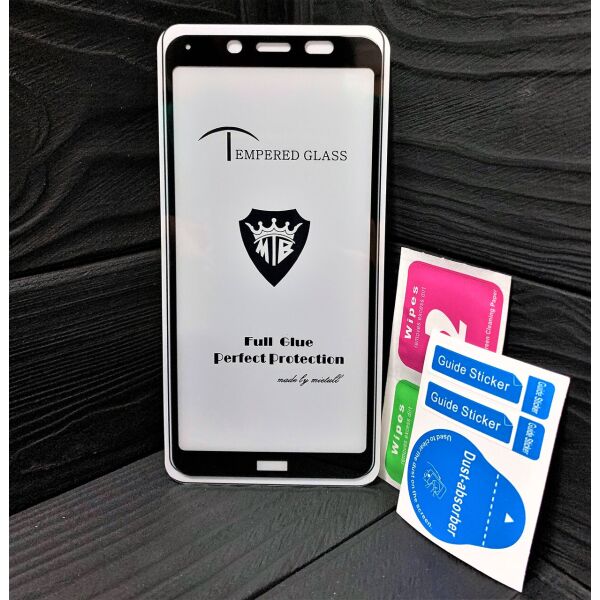 

Защитное стекло для Xiaomi RedMi 7A FullGlue чёрное
