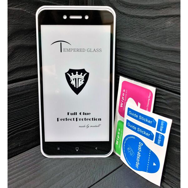 

Защитное стекло для Xiaomi Redmi 5A FullGlue чёрное