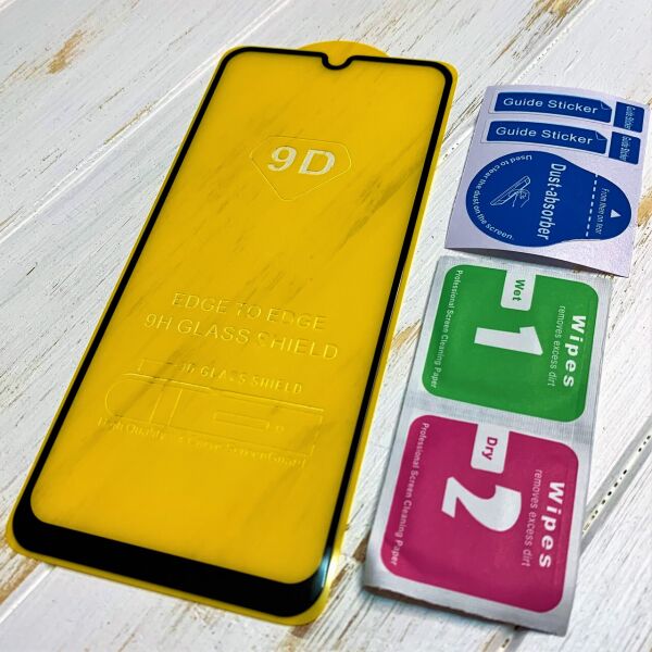 

Защитное стекло для Samsung Galaxy A50s A507 9D чёрное