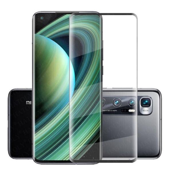 

Защитное стекло для Xiaomi Mi 10 Ultra 3D (изогнутое) чёрное