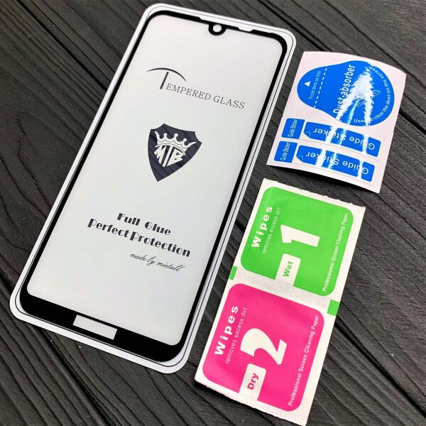 

Защитное стекло для Huawei Y5 (2019) FullGlue чёрное