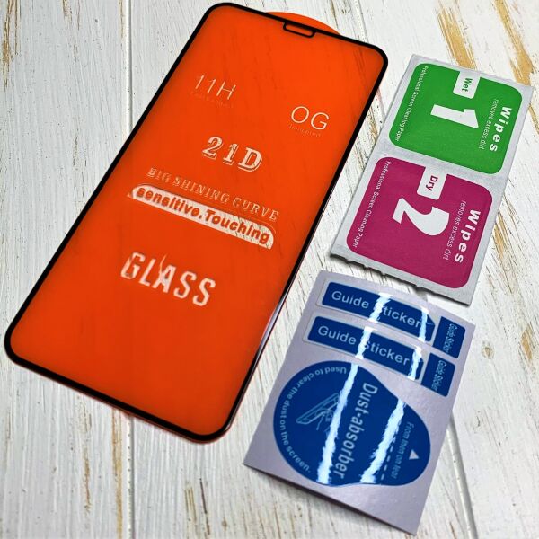 

Защитное стекло для iPhone 11 Pro 21D чёрное
