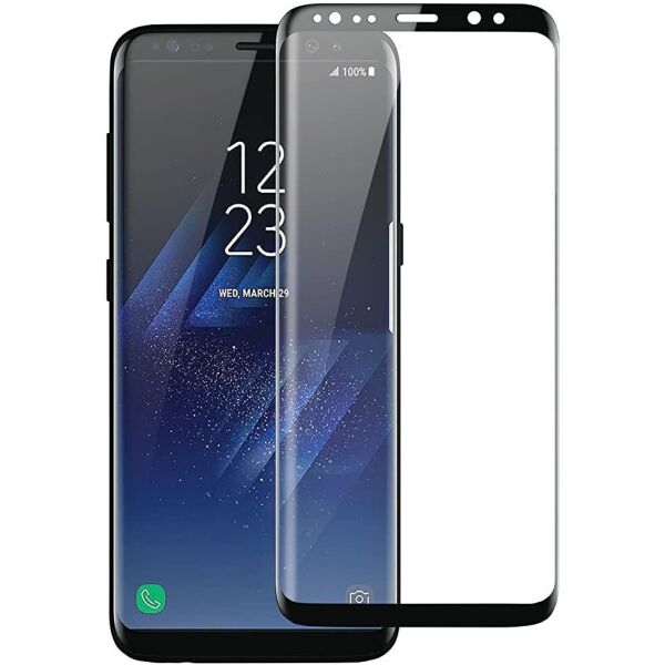 

Защитное стекло для Samsung Galaxy S8 Plus 3D (изогнутое) чёрное