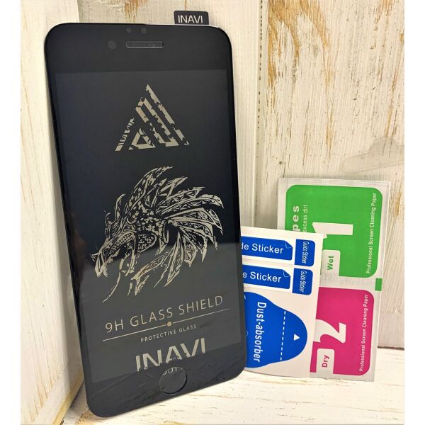 

Защитное стекло для iPhone 6 Inavi чёрное