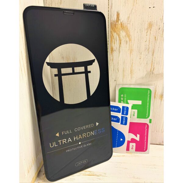 

Защитное стекло для iPhone XS Max Japan HD чёрное