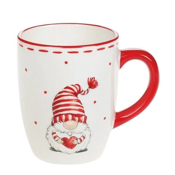 

Чашка керамическая Flora Гномы 0,35 л. 32058