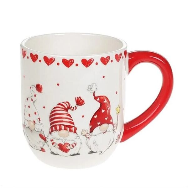 

Чашка керамическая Flora Гномы 0,55 л. 32060