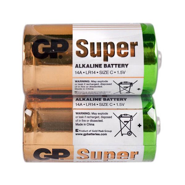 

Батарейка GP SUPER ALKALINE LR14 С 1.5V 2шт.