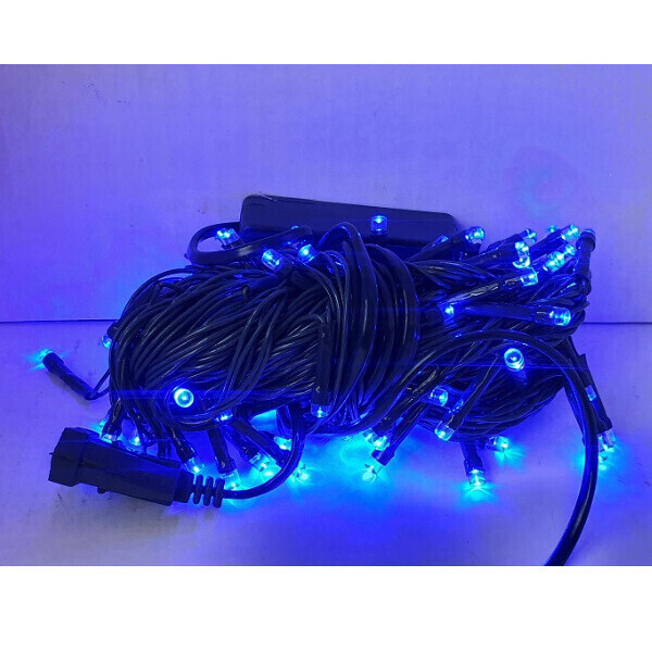 

Гирлянда на 100 LED 8 метров синяя
