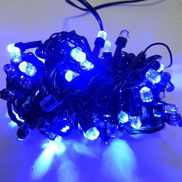 

Гирлянда на 200 LED-16 метров синяя
