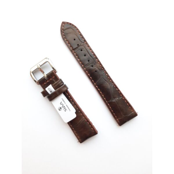 

Ремешок для часов Slava 20 mm кожаный коричневый (SL20KK)