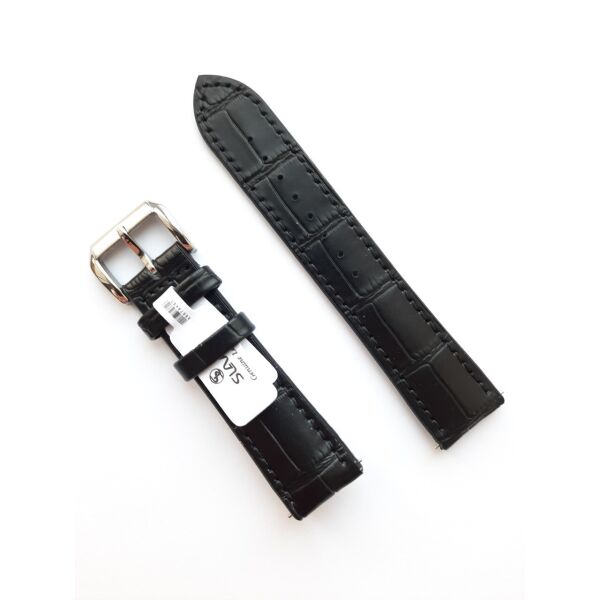 

Ремешок для часов Slava 20 mm кожаный черный (SL20BK)