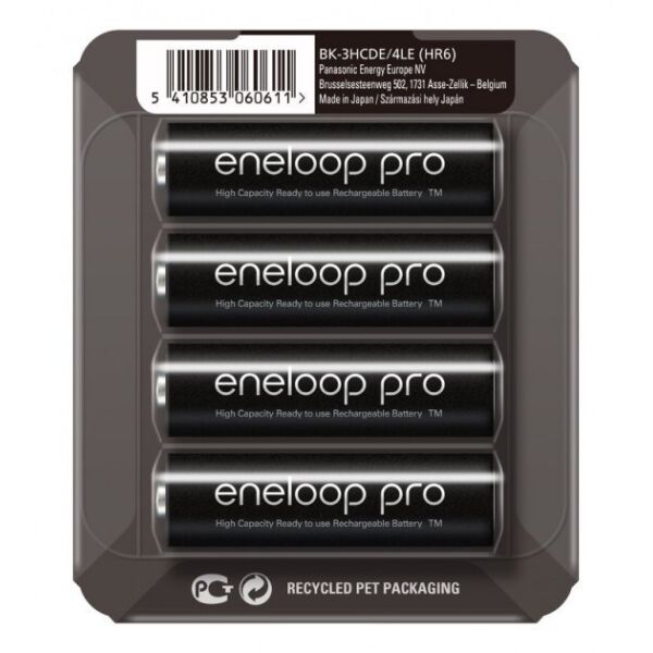 

Аккумулятор Panasonic Eneloop Pro AA 2500 мАч Ni-MH 4 шт