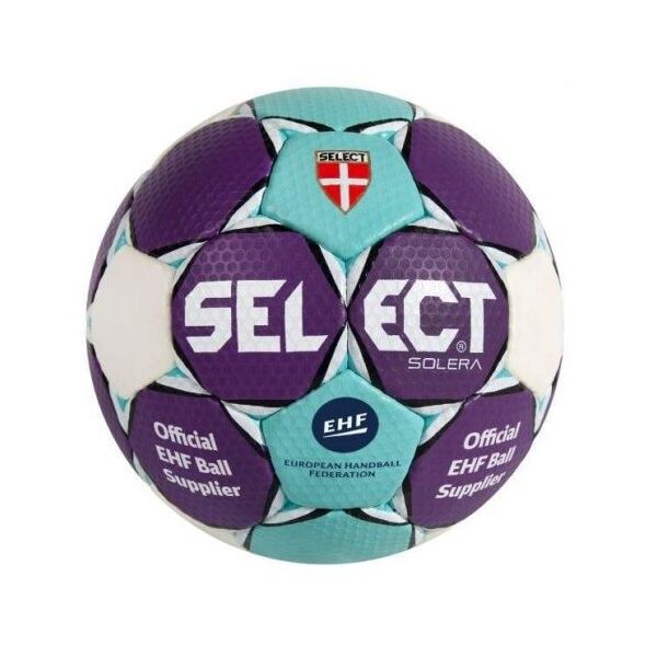 

Мяч гандбольный Select SOLERA IHF фиолетово-голубой 163285-237 Размер 3