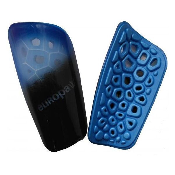 

Щитки футбольные Europaw light черно-голубые