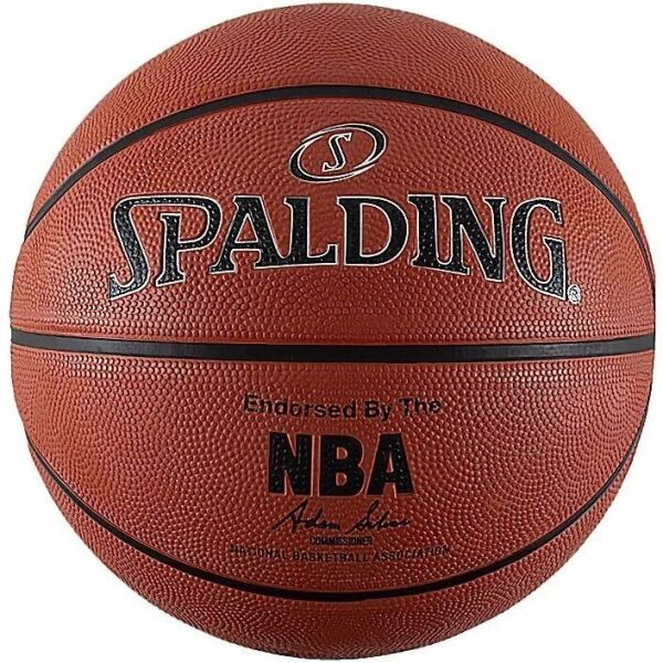 

Мяч бескетбольный Spalding NBA SILVER OUTDOOR оранжевый 83569Z Размер 6