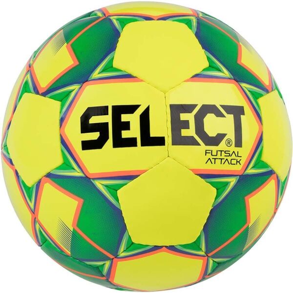 

Футзальный мяч Select Futsal Attack New желто-зеленый 107343-024 Размер 4