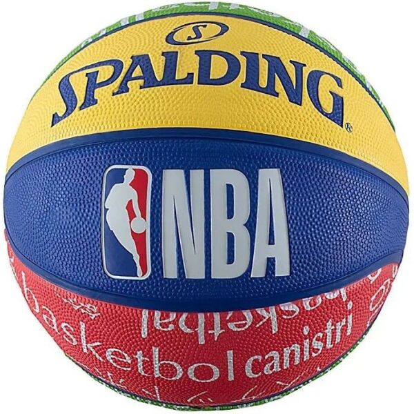 

Мяч баскетбольный Spalding NBA JUNIOR OUTDOOR разноцветный 83047Z Размер 5