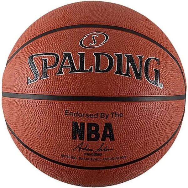 

Мяч бескетбольный Spalding NBA SILVER OUTDOOR оранжевый 83568Z Размер 5
