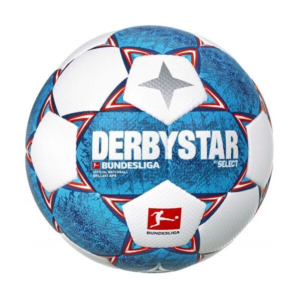 

Футбольный мяч Select DERBYSTAR Bundesliga Brillant APS бело-синий 391590-163 Размер 5